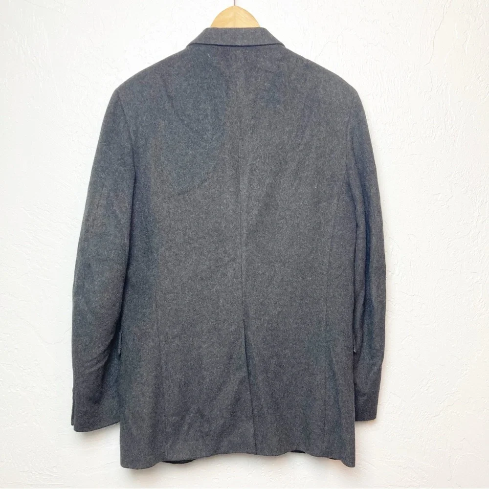 DiBenedetto Cashmere Wool Blend Grey Blazer Sport Coat Men's 42R